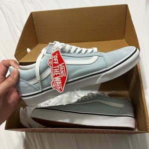 BRAND NEW VANS sneakers light blue!!